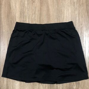 J Crew Black Athletic Skort L